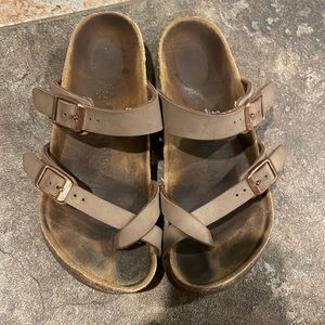 Birkenstocks gently worn